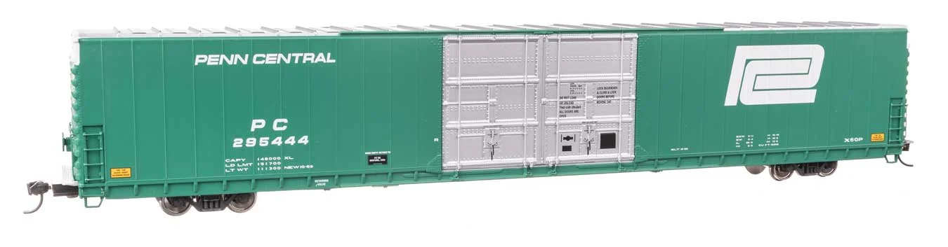 Walthers Proto HO Penn Central #295444 86' Pullman-Standard Double-Door Hi-Cube Boxcar