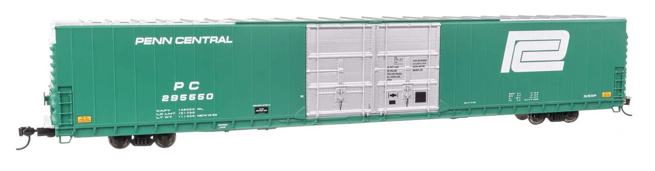 Walthers Proto HO Penn Central #295550 86' Pullman-Standard Double-Door Hi-Cube Boxcar