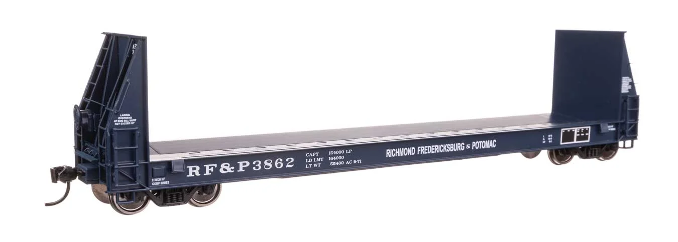 Walthers Proto HO Scale Richmond, Fredricksburg & Potomac #3862 50' Sieco Pulpwood Flatcar