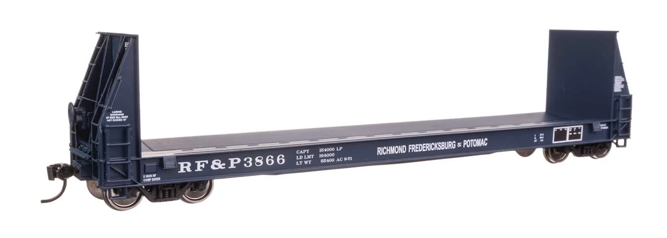 Walthers Proto HO Scale Richmond, Fredricksburg & Potomac #3866 50' Sieco Pulpwood Flatcar