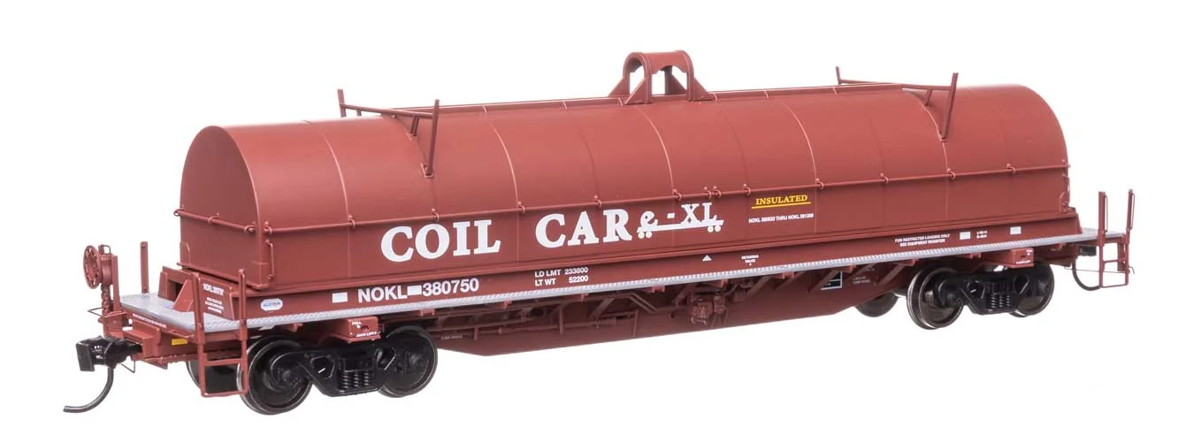 Walthers Proto HO Northwestern Oklahoma Railroad #380750 52' NSC Type II Coil Car