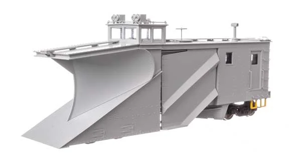Walthers Proto HO Scale MOW Gray Russell Snow Plow