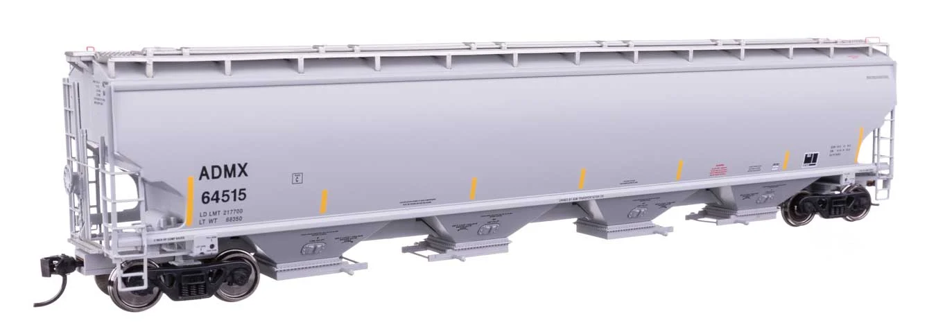 Walthers Proto HO Archer-Daniels-Midland #64515 67' Trinity 6351 4-Bay Covered Hopper