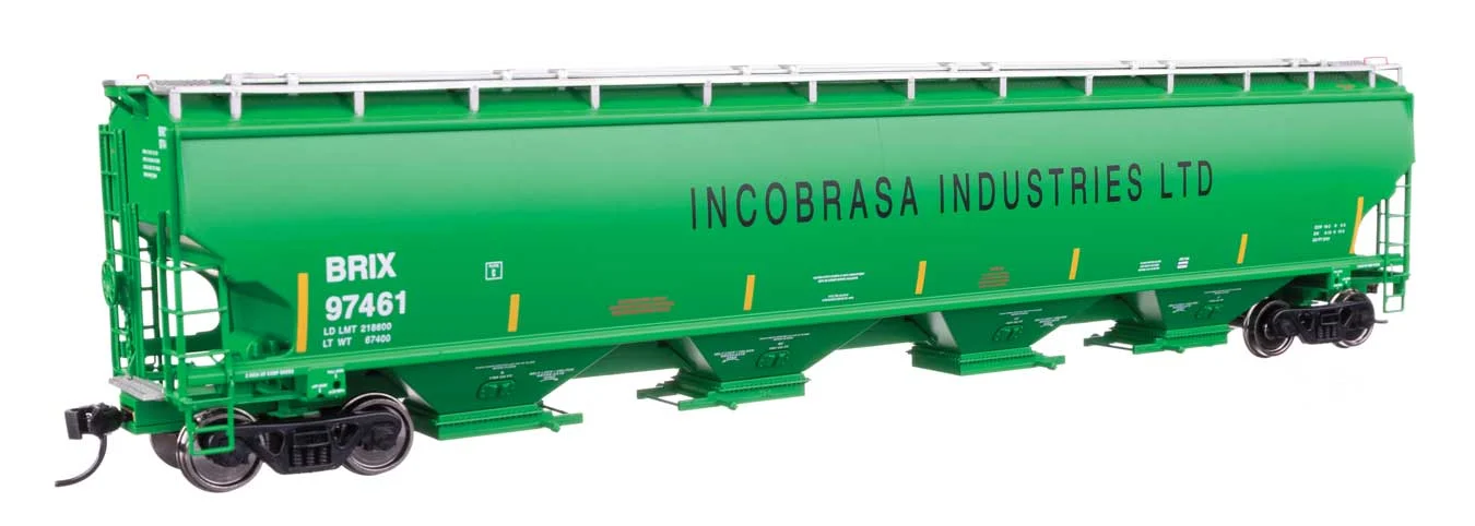 Walthers Proto HO Incobrasa Industries Limited BRIX #97461 67' Trinity 6351 4-Bay Covered Hopper