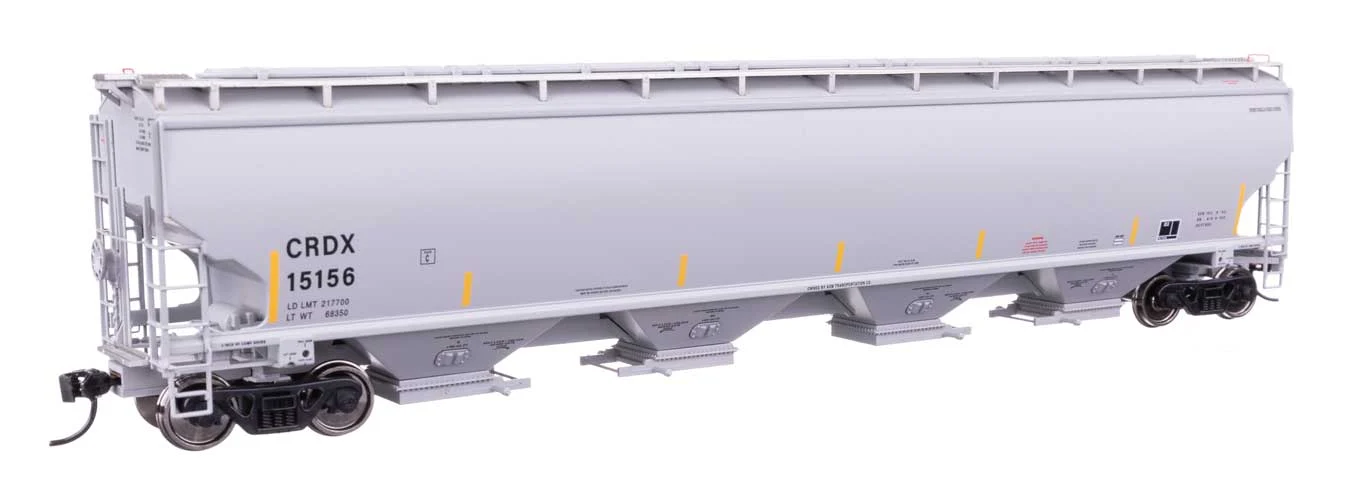 Walthers Proto HO Chicago Freight Car Leasing Co CRDX #15156 67' Trinity 6351 4-Bay Covered Hopper