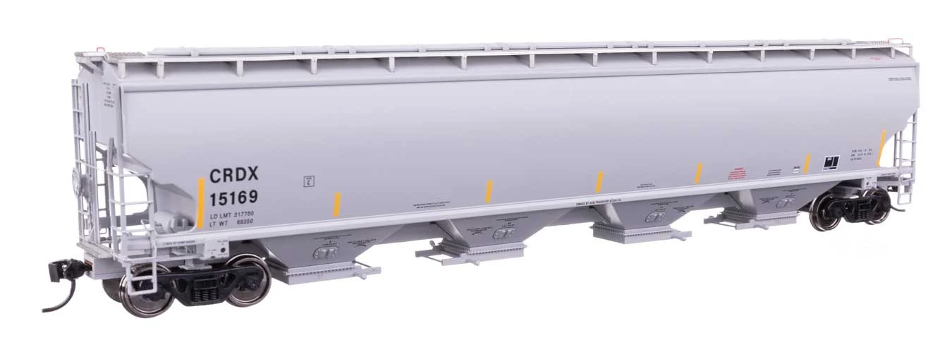 Walthers Proto HO Chicago Freight Car Leasing Co CRDX #15169 67' Trinity 6351 4-Bay Covered Hopper