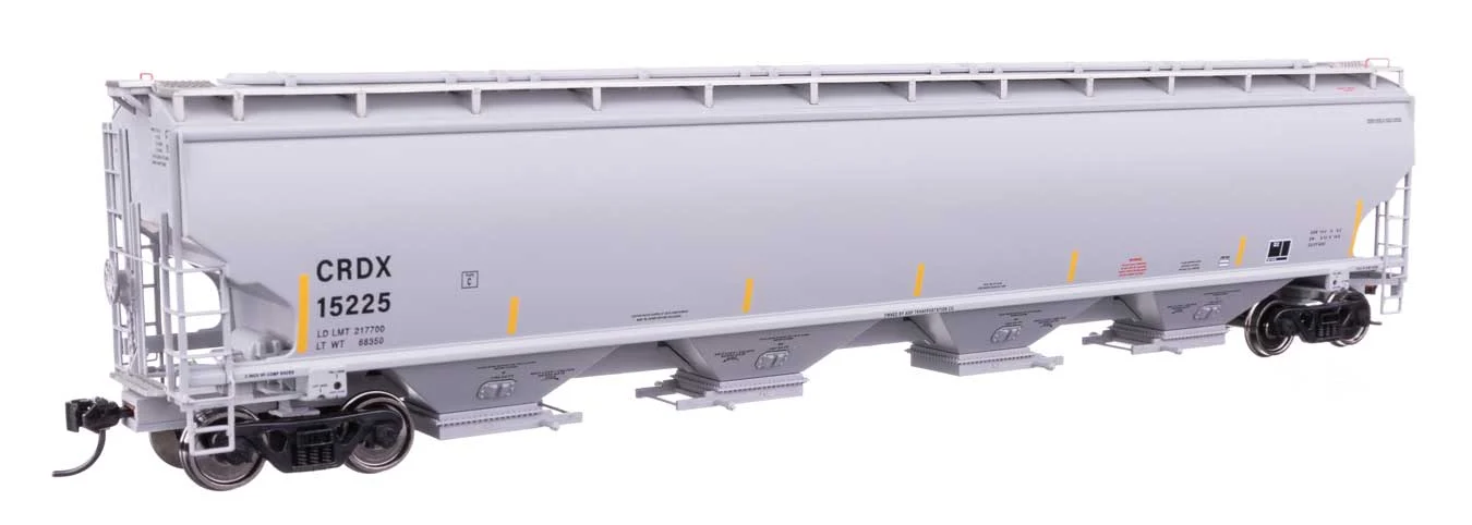 Walthers Proto HO Chicago Freight Car Leasing Co CRDX #15225 67' Trinity 6351 4-Bay Covered Hopper