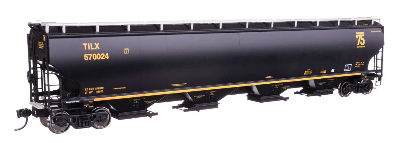Walthers Proto HO Trinity Industries Leasing TILX #570024 67' Trinity 6351 4-Bay Covered Hopper