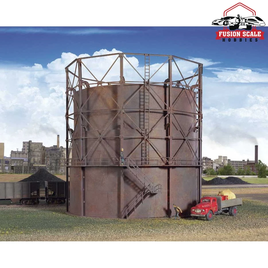 Walthers Cornerstone HO Scale Gas Storage Tank Kit 97/8" 24.6cm Diameter x 91/8" 22.8cm Tall