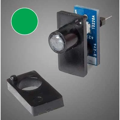 Walthers Single Color LED Fascia Indicator Green - Walthers Controls