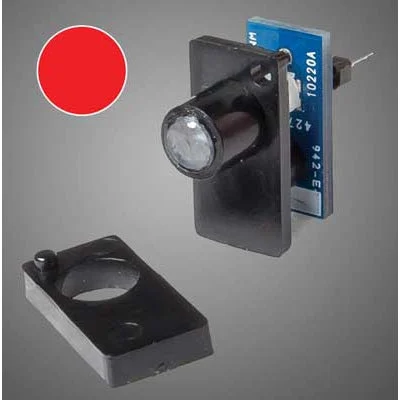 Walthers Single Color LED Fascia Indicator Red - Walthers Controls