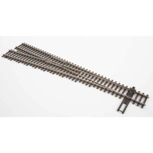 Walthers HO Code 100 #6 Turnout Left Hand Nickel Silver DCC-Friendly - 948-10017