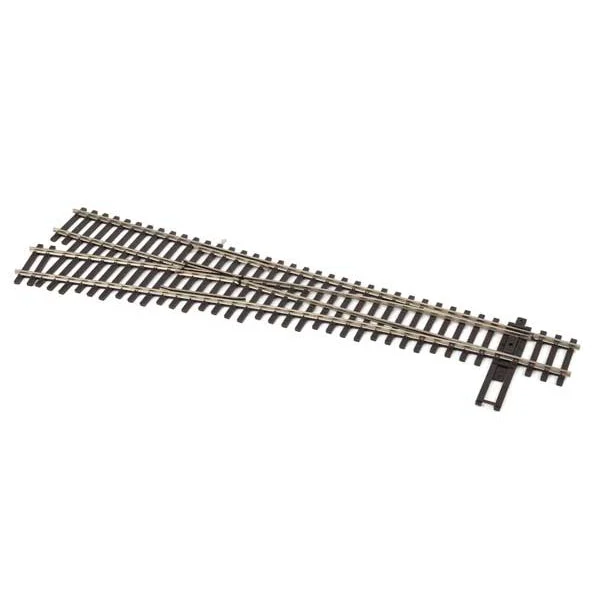 Walthers HO Scale Code 83 DCC-Friendly #5 Left-Hand Turnout – Nickel Silver Switch – 948-83015