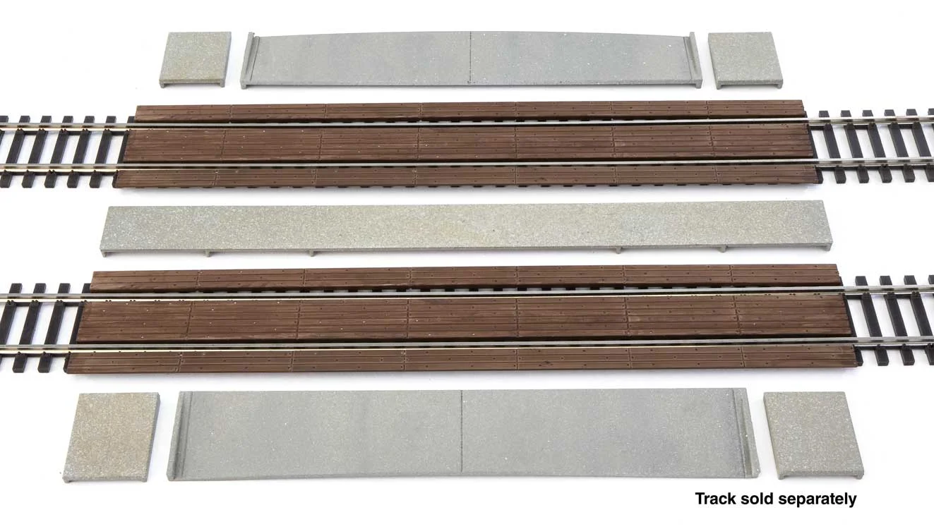 Walthers Modern Wood Crossing Kit 2 Pack - 948-83116