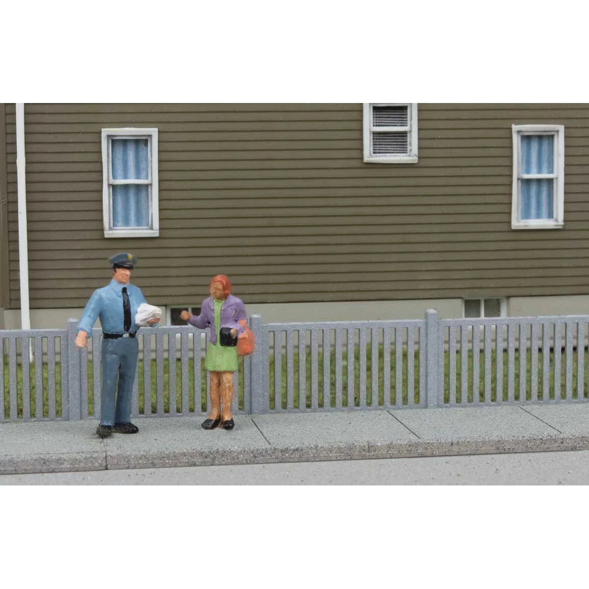 Walthers Metal Fence -- Kit - 48-7/8" 124.2cm Total Length