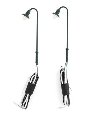 Walthers SceneMaster Station Platform Light LED Streetlight 2-Pack #949-4801