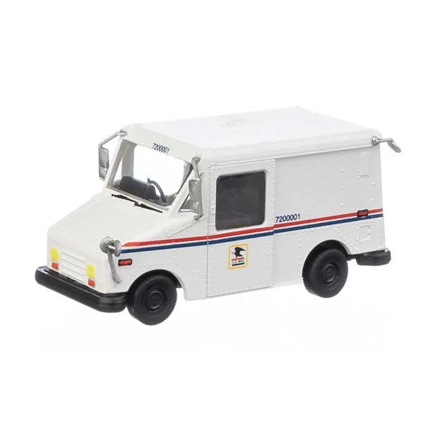 Walthers SceneMaster HO Scale United States Postal Service(R) (Vintage Scheme) Long Life Vehicle (LLV) Mail Truck - Walthers Scene Master