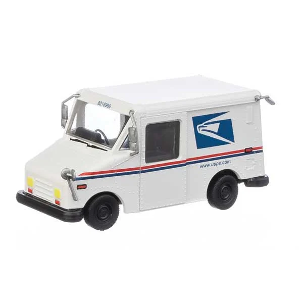 Walthers SceneMaster HO Scale United States Postal Service 1993 Present Scheme Long Life Vehicle (LLV) Mail Truck - Walthers Scene Master