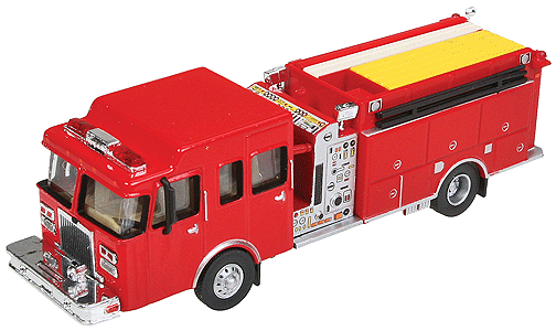 Walthers SceneMaster HO Scale Heavy Duty Fire Engine Fire Truck - Walthers Scene Master