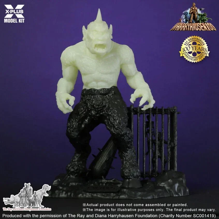 1/35 X-Plus Models Glowing Cyclops 7th Voyage of Sinbad