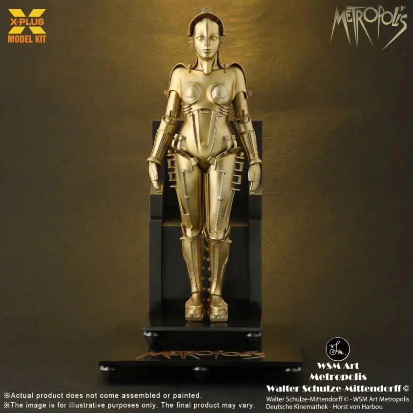 1/8 X-Plus Models Metropolis Maria GOLD Edition