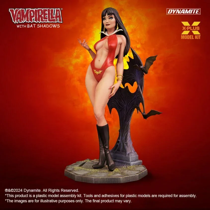 1/8 X-Plus Models Vampirella w/bat shadows