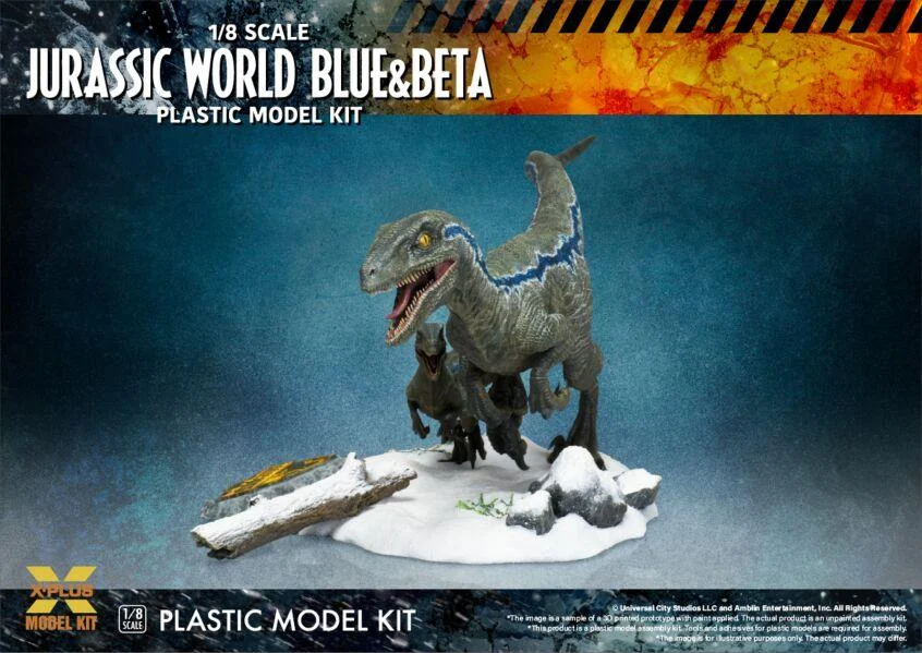 1/8 X-Plus Models Blue + Beta Jurassic World