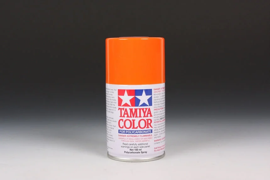Tamiya PS-62 Pure Orange Polycarbonate Spray Paint