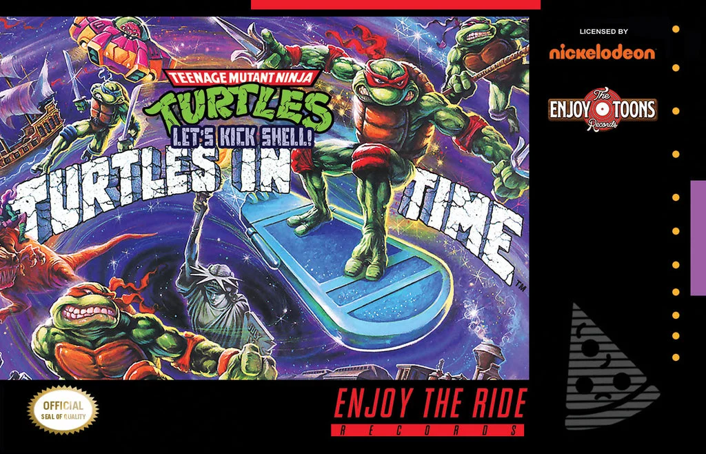 Let's Kick Shell! Cassette - Teenage Mutant Ninja Turtles