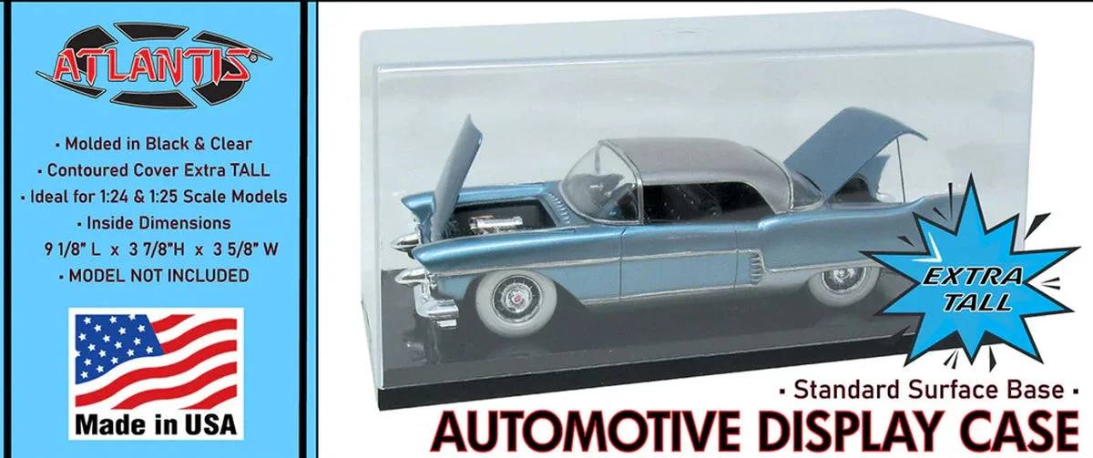 Atlantis Models Automotive Display Case Standard Extra Tall-1013
