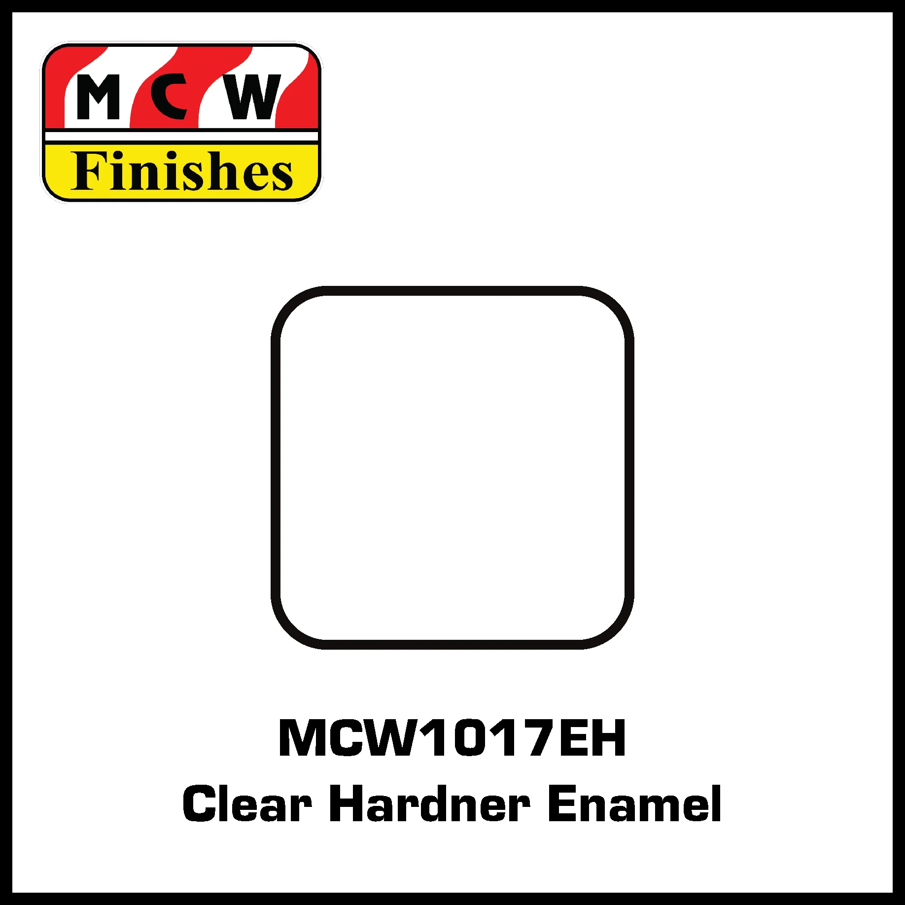 MCW Finishes Clear Hardner - 1017EH