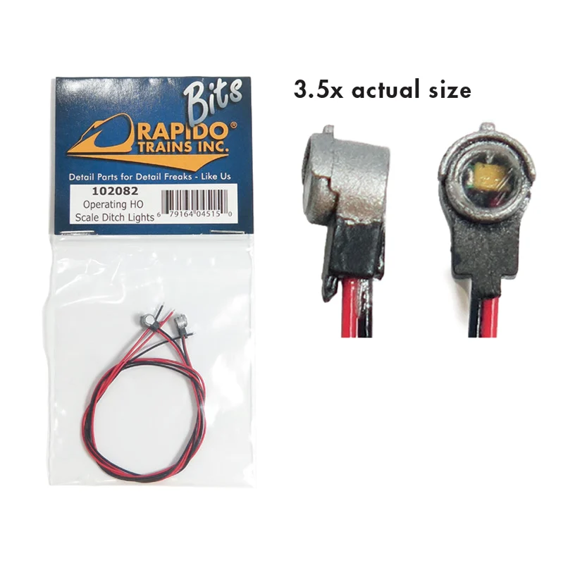 Rapido Bits: 1pr Ho Lights-Short