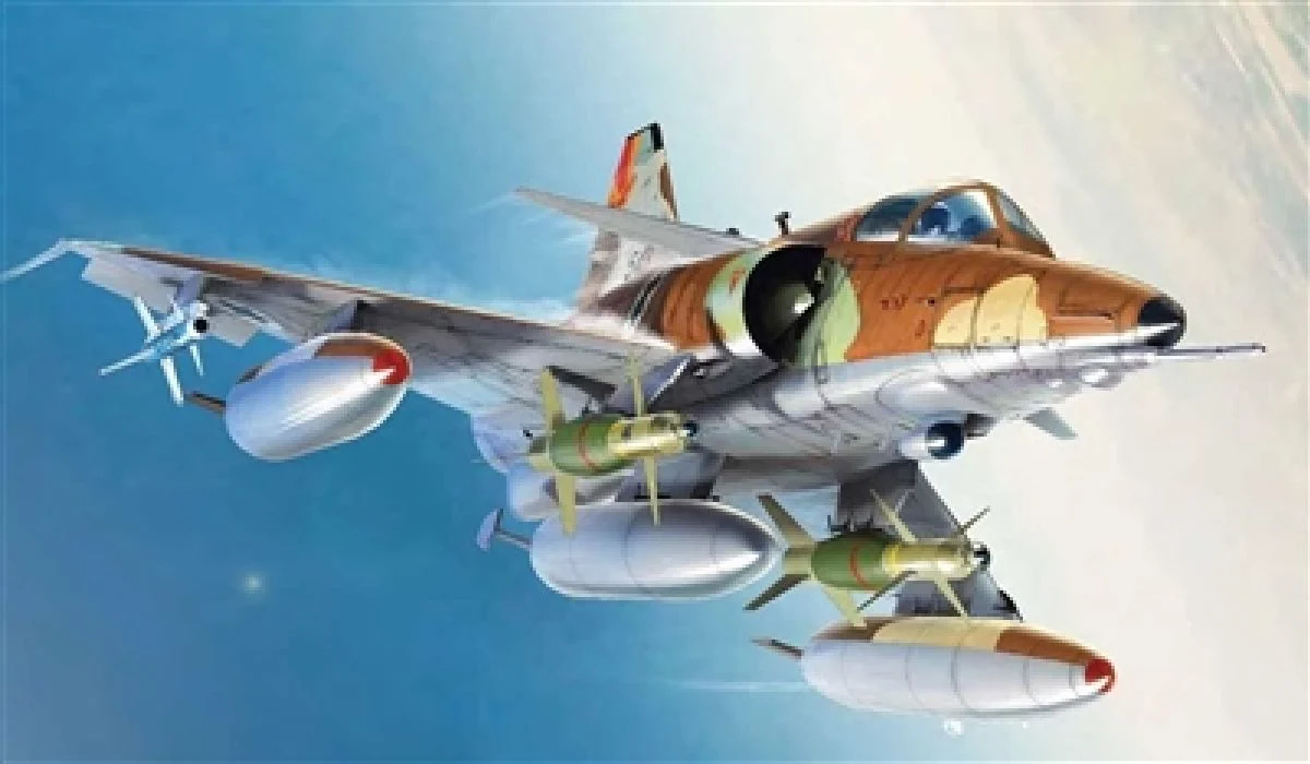 Academy Kfir C2/C7 1/72 Model Kit - ACD12593