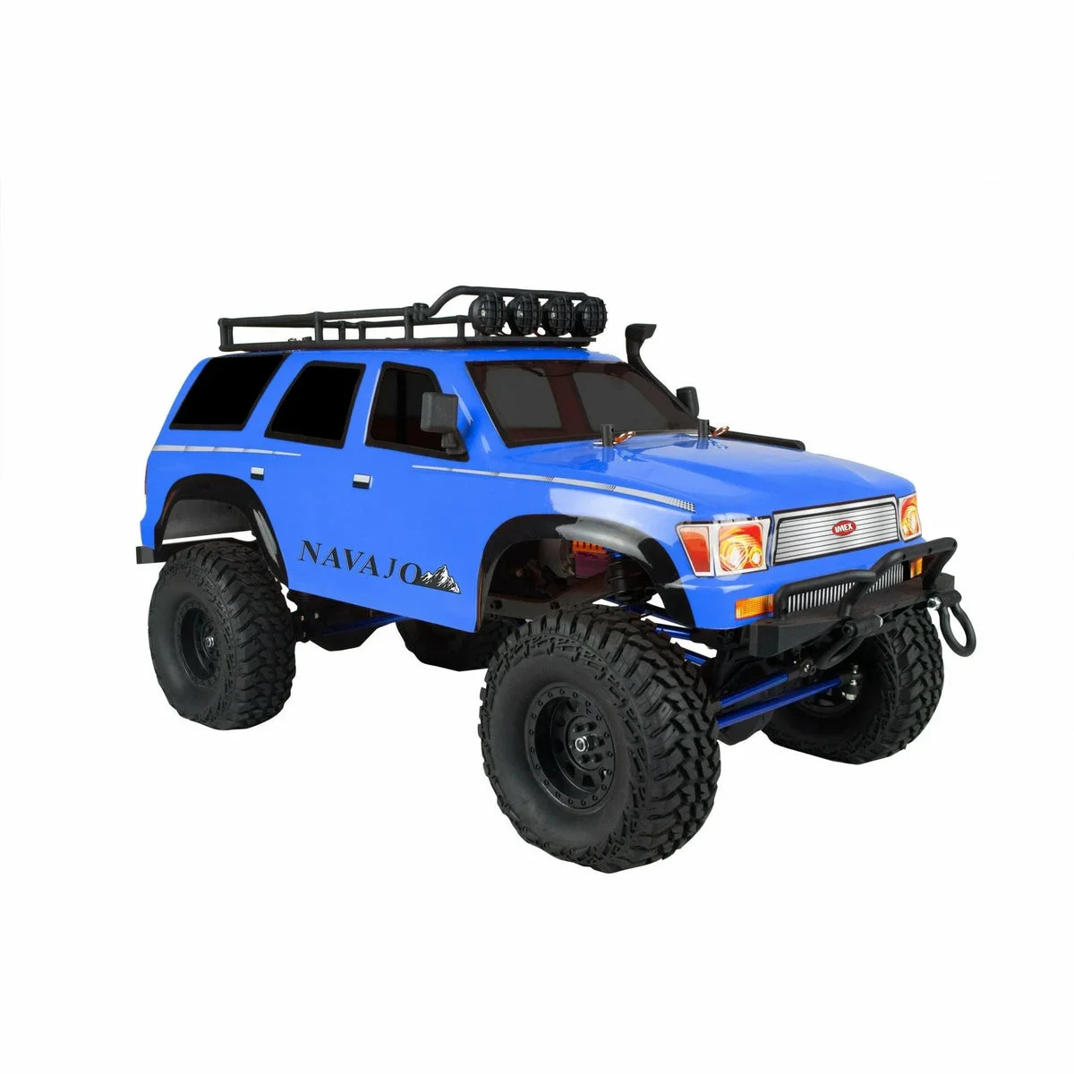 1:10 IMEX Navajo SUV Crawler Brushed - Blue 22020B