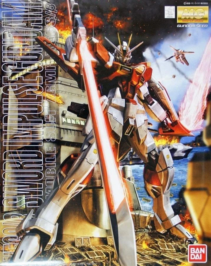 1/100 MG Sword Impulse Gundam - Bandai Namco