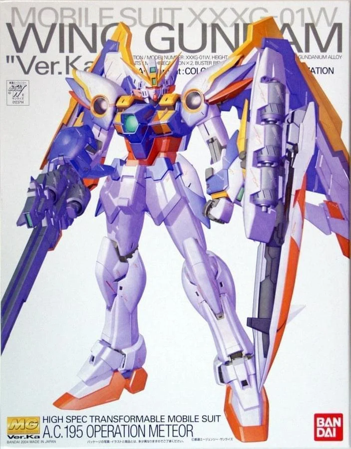1/100 MG Wing Gundam (Ver. Ka) - Bandai Namco