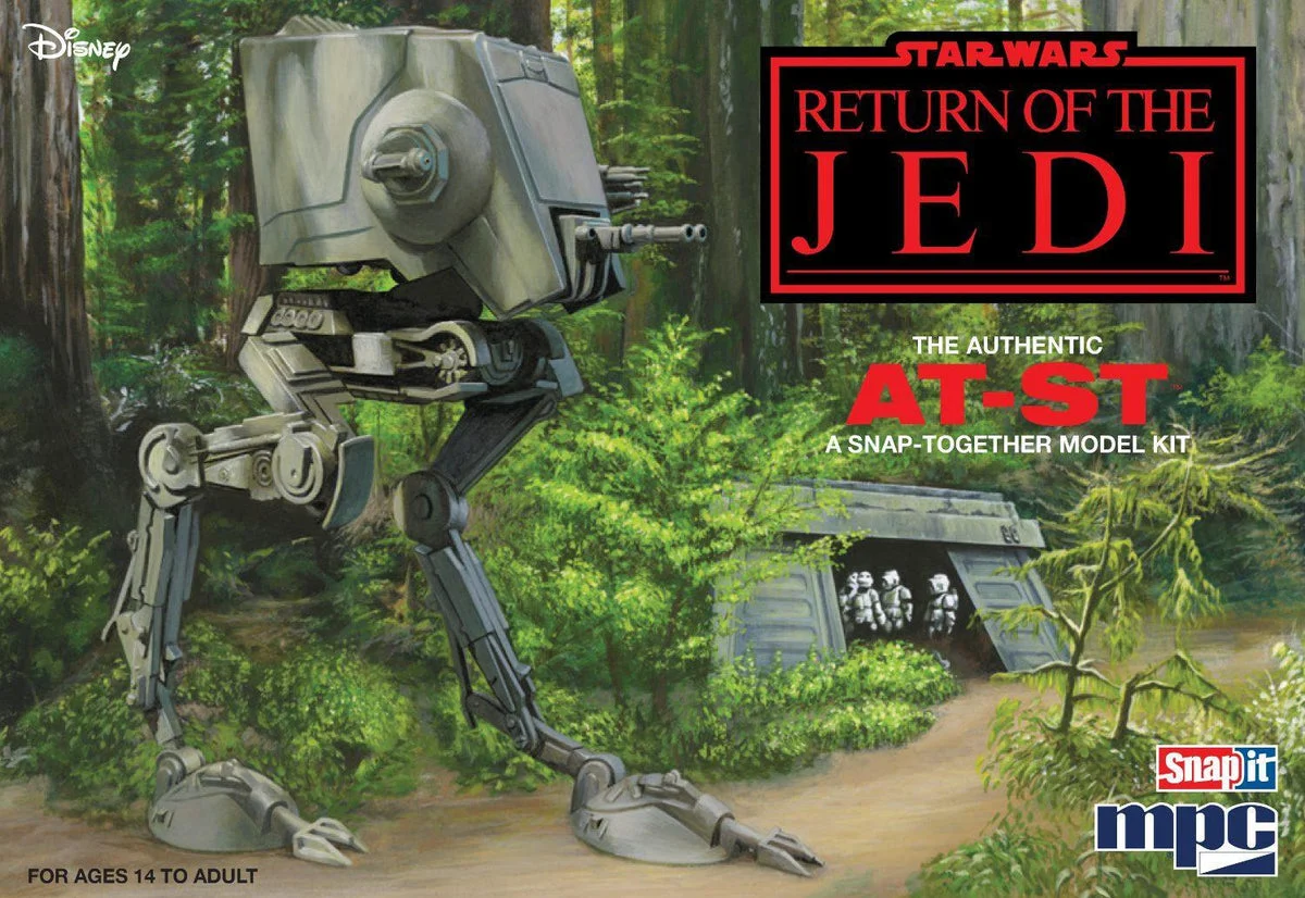 1/100 MPC Star Wars: Return of the Jedi AT-ST Walker 966