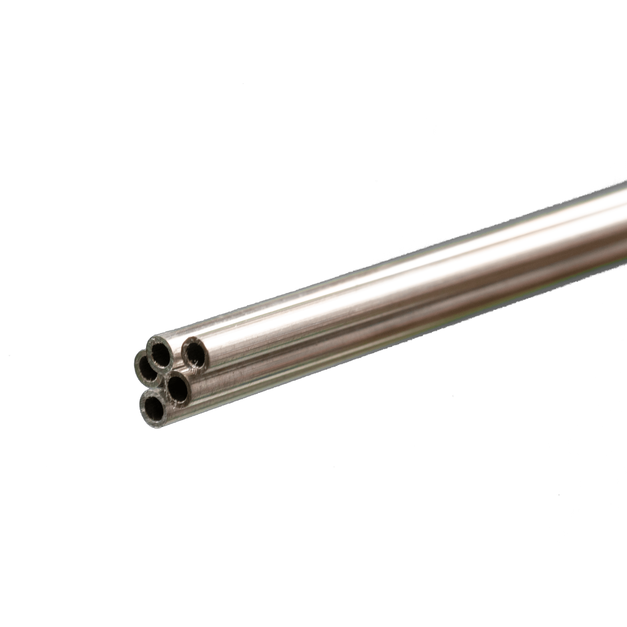 Round Aluminum Tube: 3/32" OD x 0.014" Wall x 36" Long (5 Pieces) - K&S