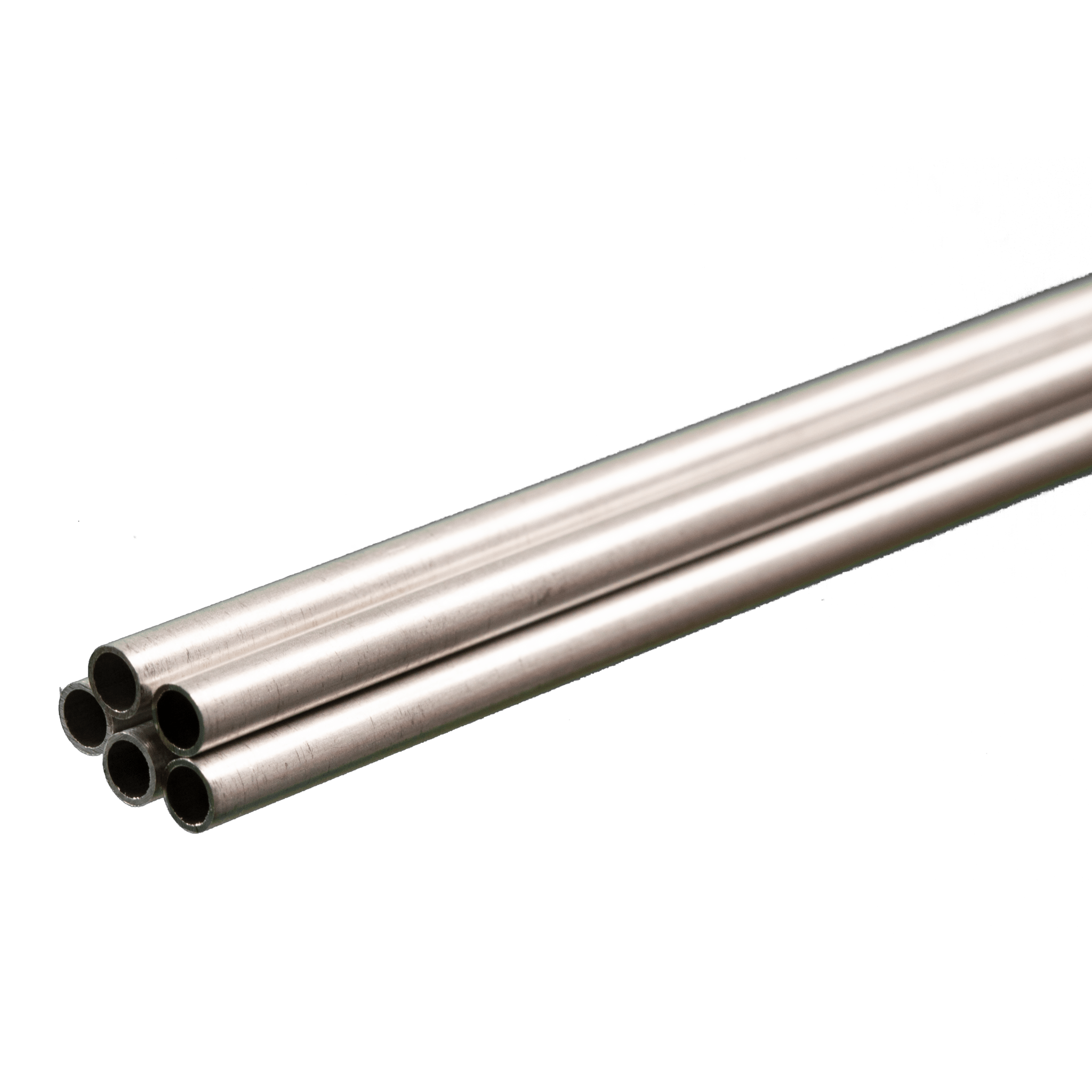 Round Aluminum Tube: 5/32" OD x 0.014" Wall x 36" Long (5 Pieces) - K&S
