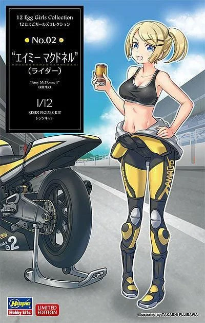 1/12 Hasegawa 12 Egg Girls Collect #02 Amy Mcdonnell 52208