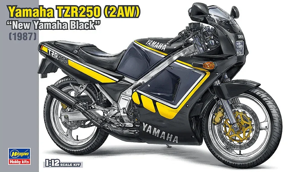 1/12 Hasegawa Yamaha TZR250 (2AW) New Yamaha Black 21743