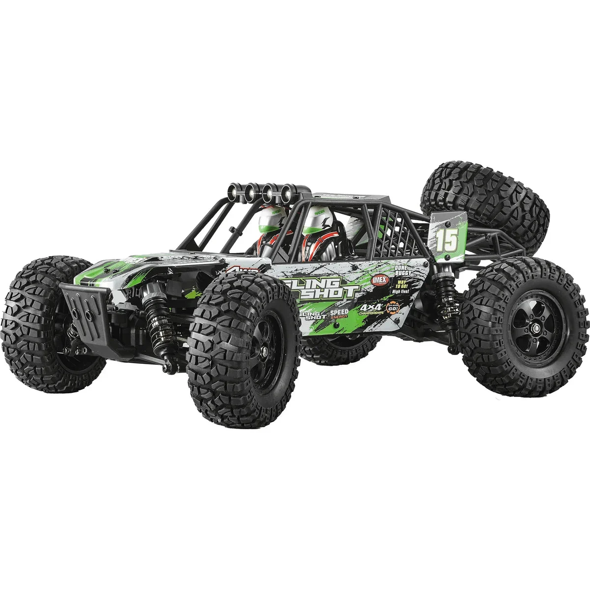 1/12 IMEX Slingshot Brushless RTR 4WD Desert Racer - Green 19515G
