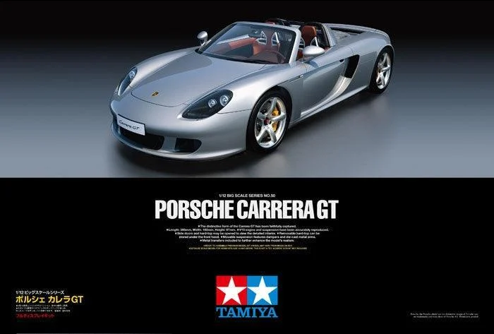 Tamiya Porsche Carrera GT 1/12 Scale Model Kit