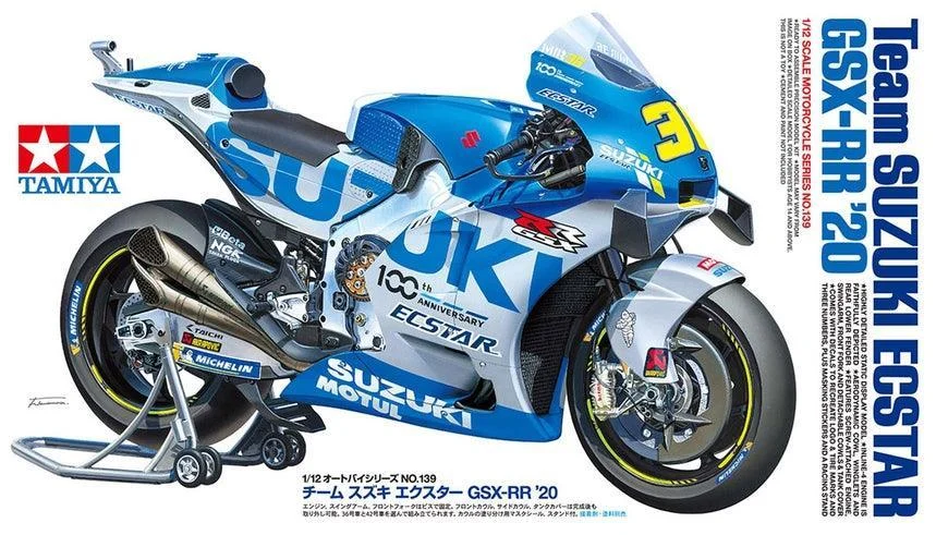 1/12 Tamiya Team Suzuki Ecstar GSX-RR '20 14139