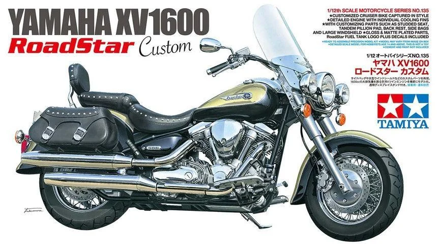 1/12 Tamiya Yamaha XV1600 Road Star Custom 14135