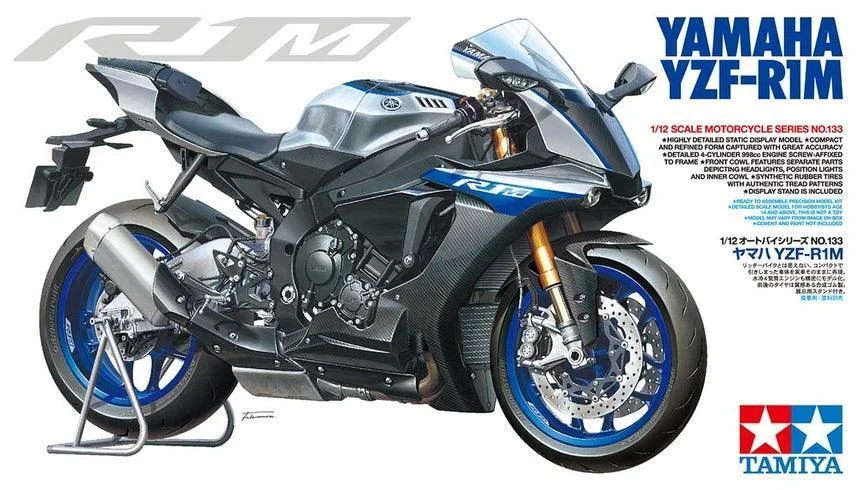 1/12 Tamiya Yamaha YZF-R1M 14133