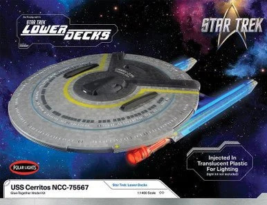 1/1400 Polar Lights Star Trek Lower Decks USS Cerritos Plastic Model Kit