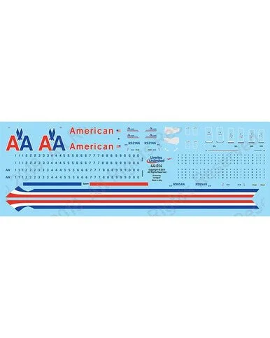 1/144 Fundekals AMERICAN AIRLINES 737NGs