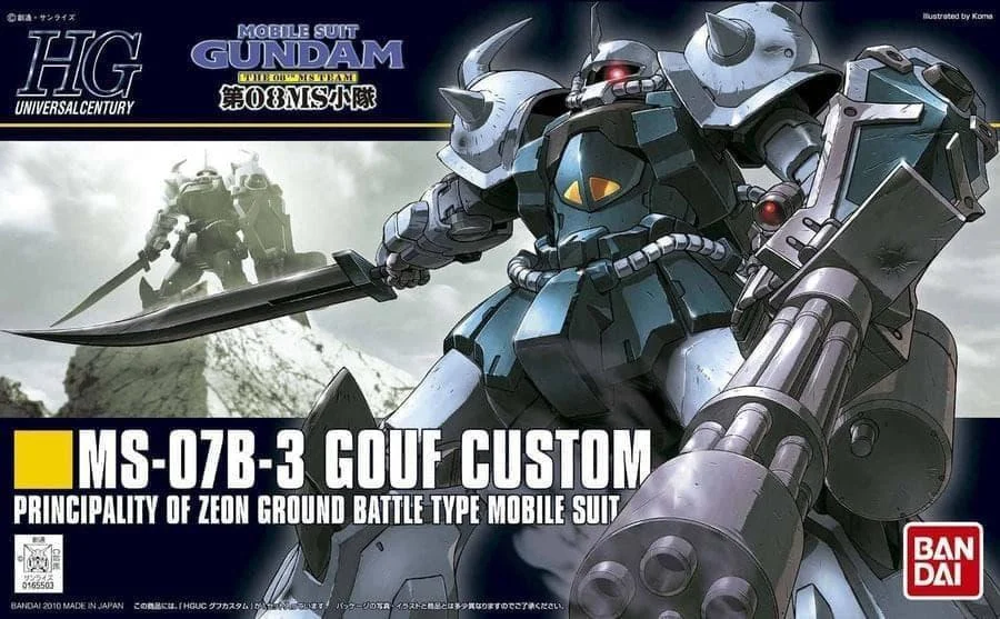 1/144 HGUC #117 Gouf Custom - Bandai Namco