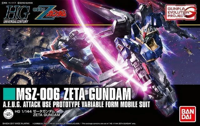 1/144 HGUC #203 Zeta Gundam - Bandai Namco